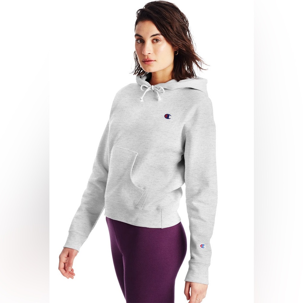 Champion Reverse Weave Women's C Logo Pullover Hoodie
